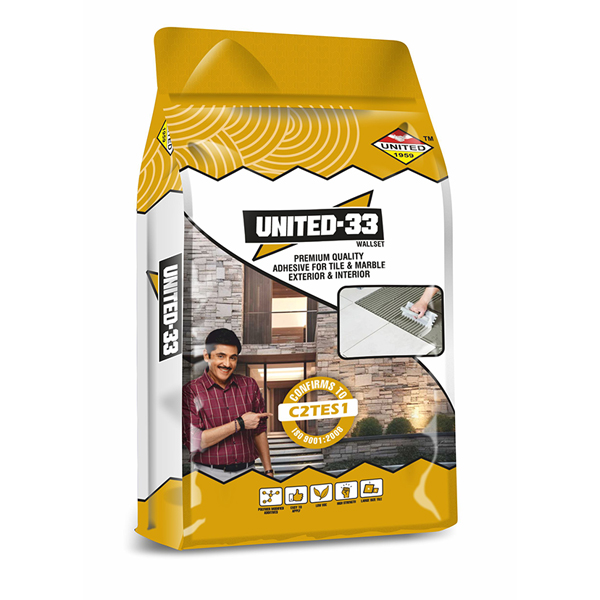 Adhesive for tile and marble exterior and interior